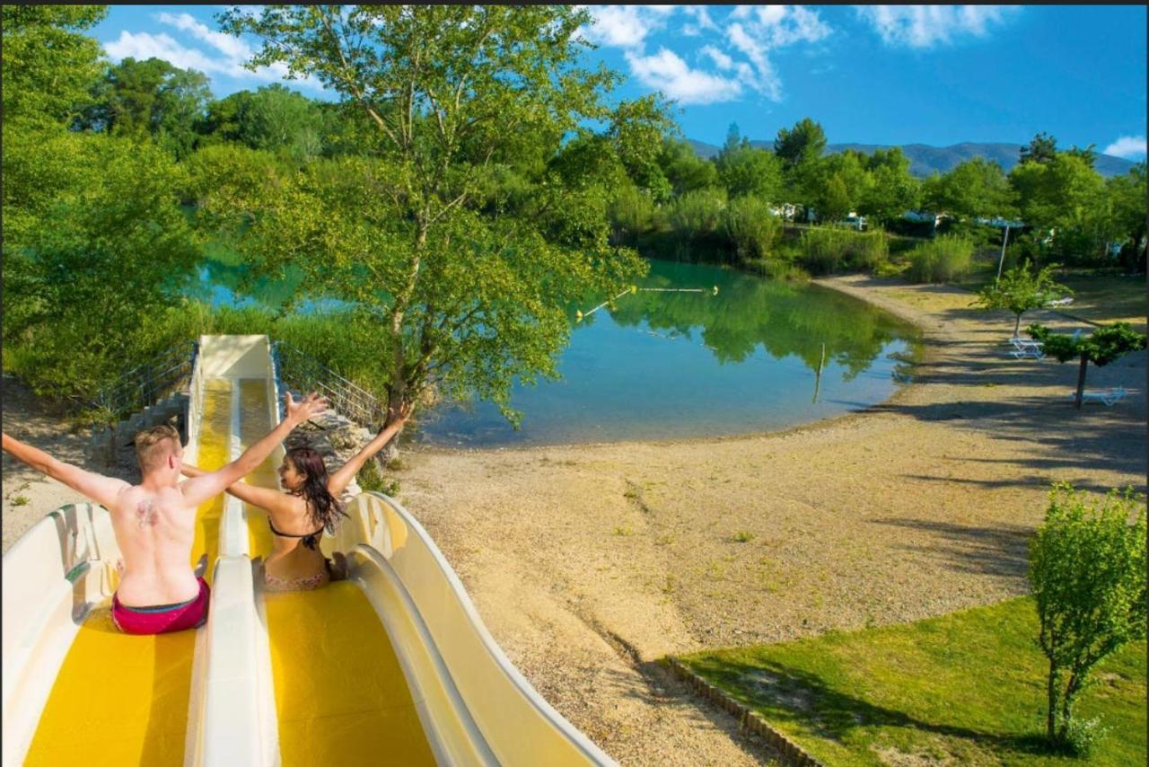 Camping Domaine Des Iscles La Roque d'Antheron Bagian luar foto